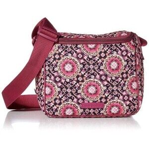 Vera Bradley Raspberry Medallion Cooler/ Lunchbox